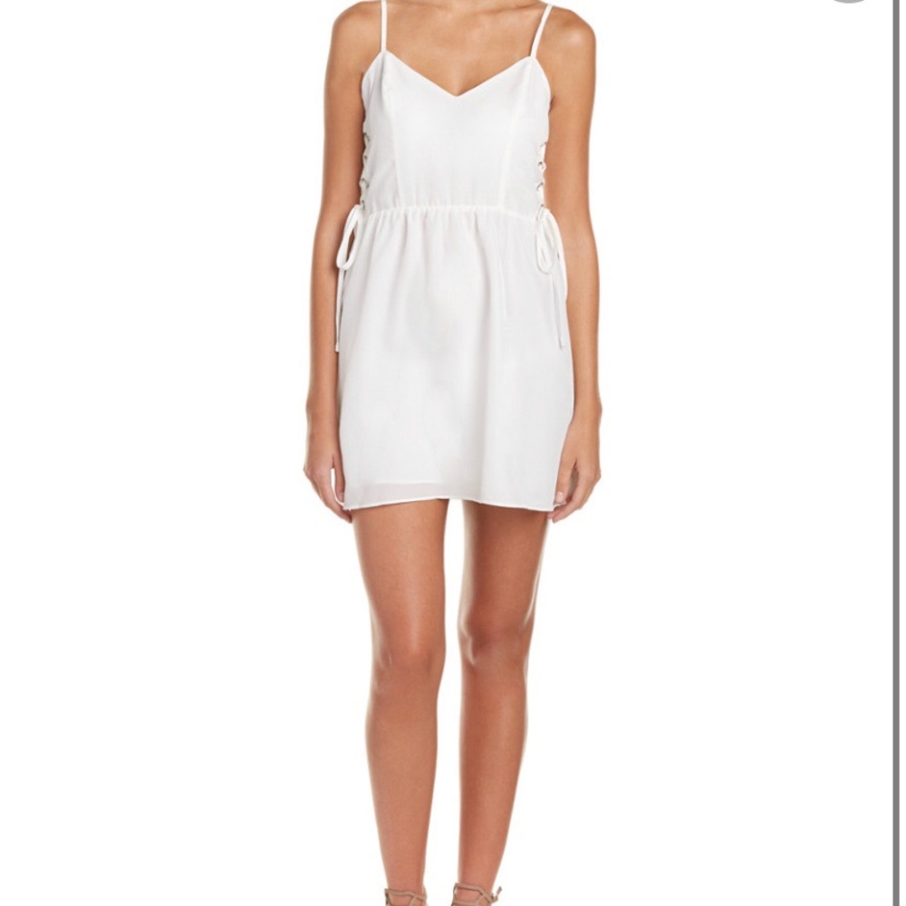 Parker Penelope Lace-Up Sundress Small
